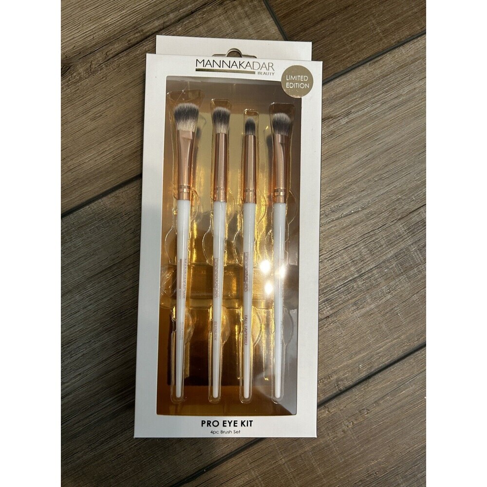 Manna Kadar Makeup Brushes‎ 4pc Pro Eye Kit NEW